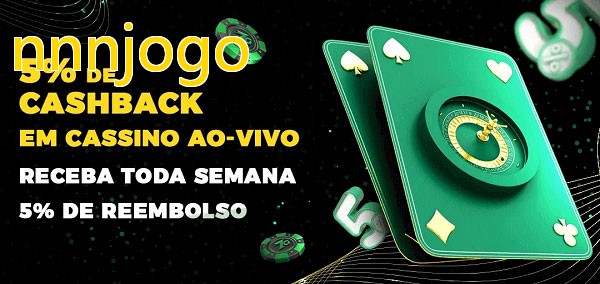 Promoções do cassino ao Vivo nnnjogo